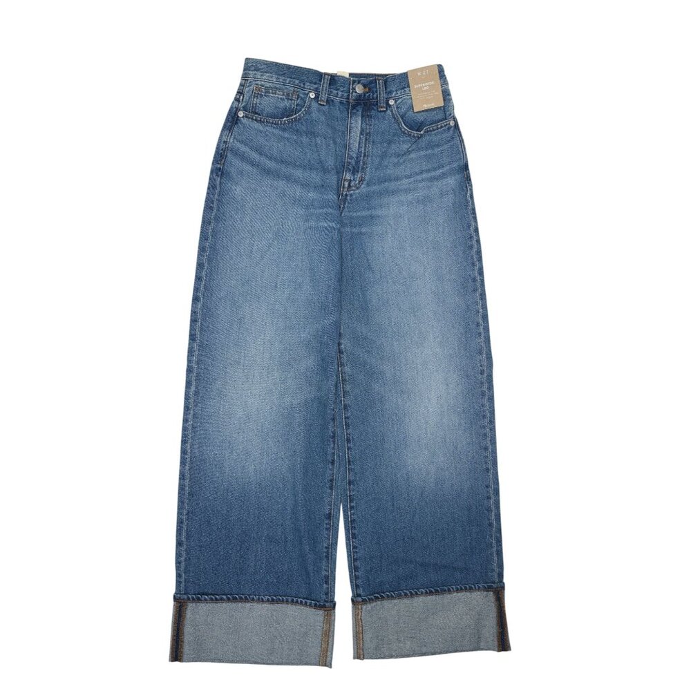 Madewell Superwide-Leg Jeans Style NQ160 in Fannin Wash